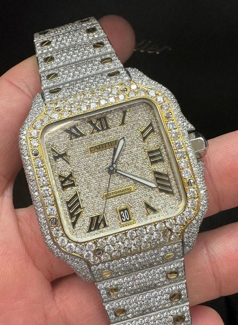 High quality Iced out moissanite cartier 💎