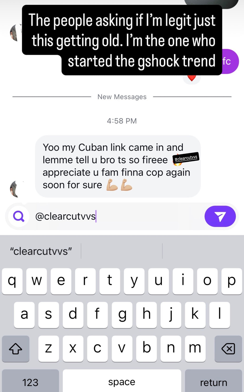 Proof and reviews from other clients ‼️