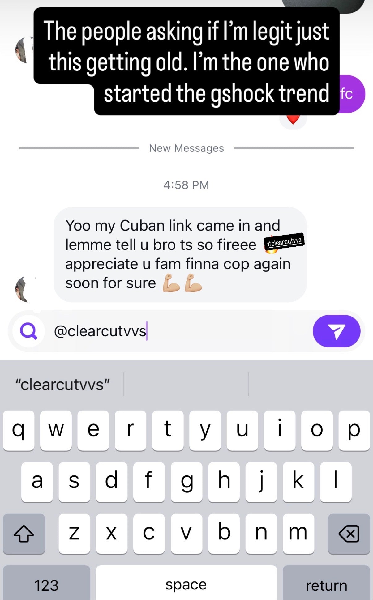Proof and reviews from other clients ‼️
