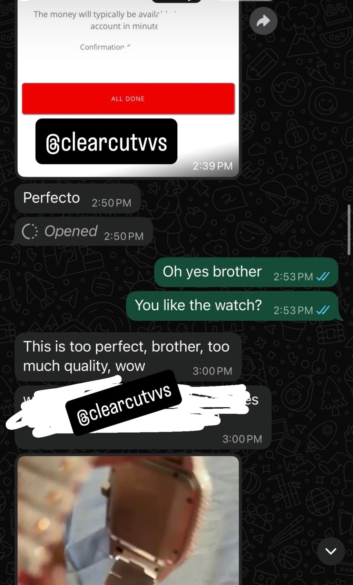 Proof and reviews from other clients ‼️